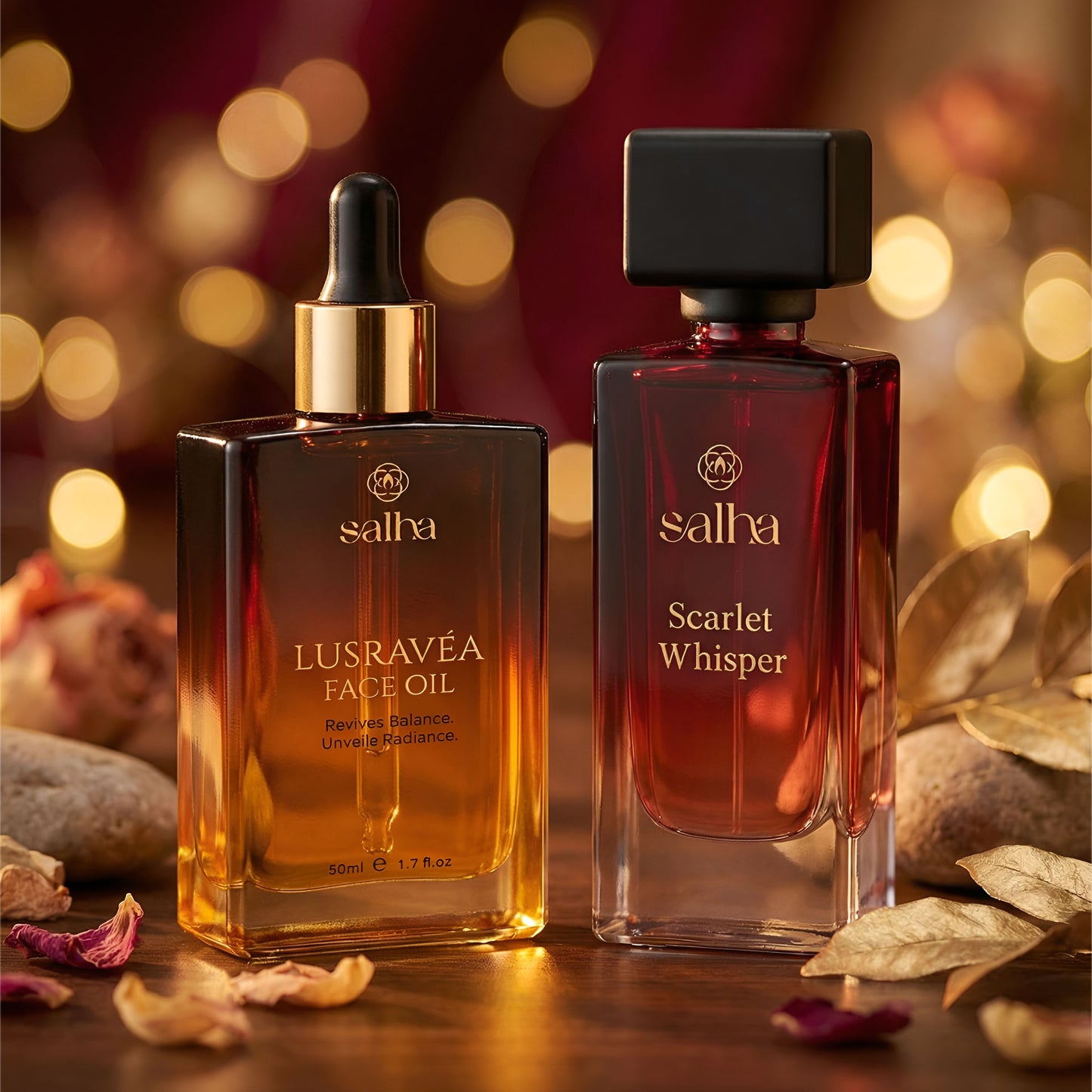 Lusravéa Face Oil & Scarlet Whisper