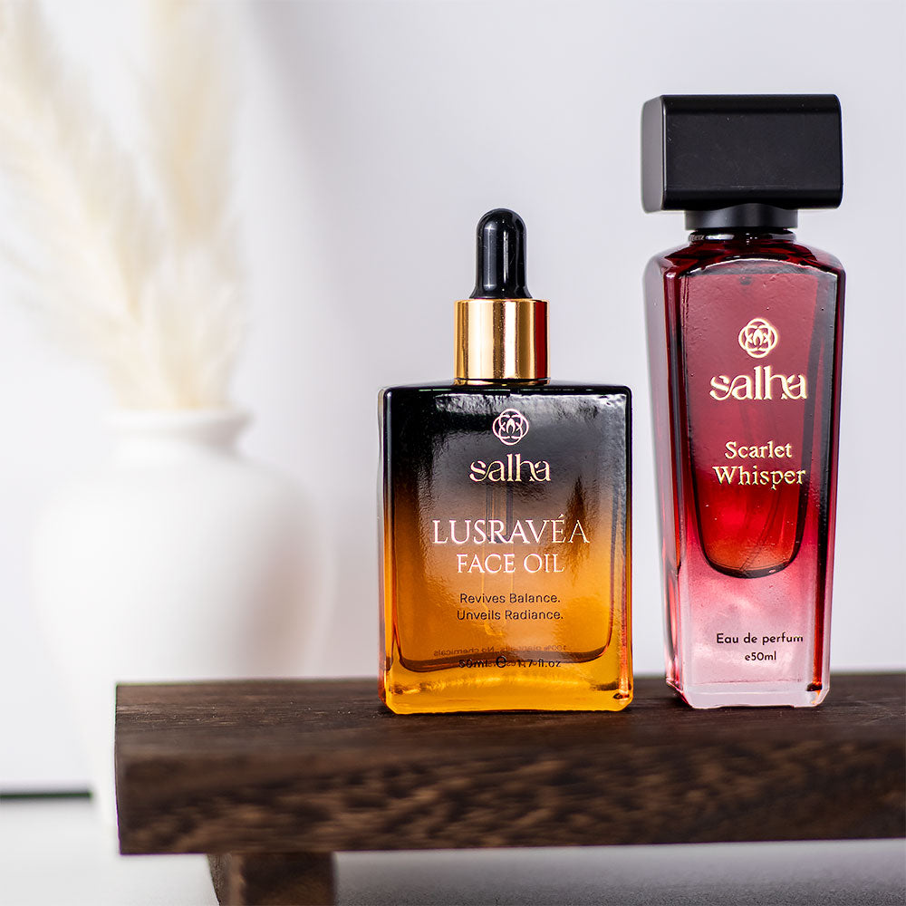 Lusravéa Face Oil & Scarlet Whisper