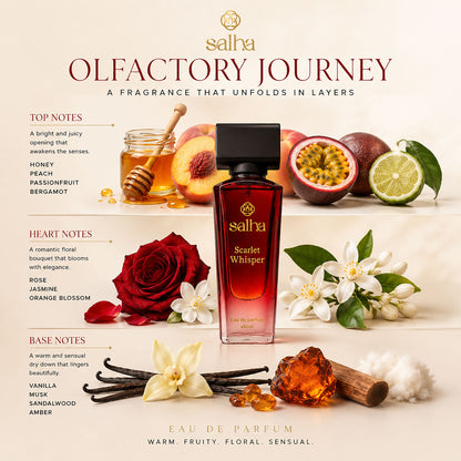 SALHA Scarlet Whisper Perfume – 50 ml